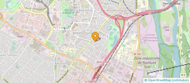 localisation de l'entreprise MONSIEUR PASCAL DUJOLS à TOULOUSE