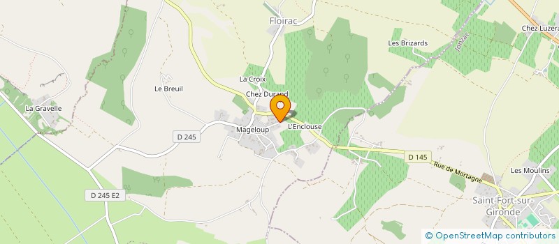 localisation de l'entreprise MONSIEUR PASCAL DUMAS  FLOIRAC