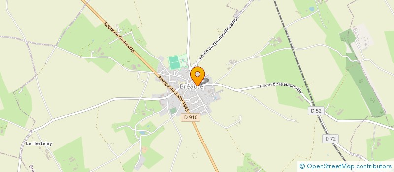 localisation de l'entreprise MONSIEUR PASCAL DUMENIL  BREAUTE