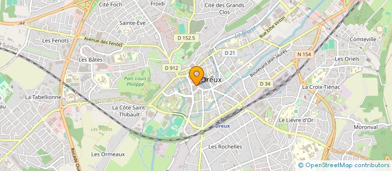 localisation de l'entreprise MONSIEUR PASCAL DUMOND à DREUX