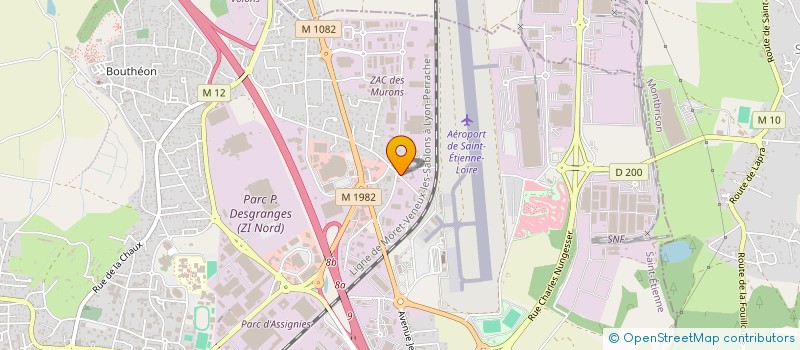 localisation de l'entreprise MONSIEUR PASCAL DUMONT à ANDREZIEUX-BOUTHEON