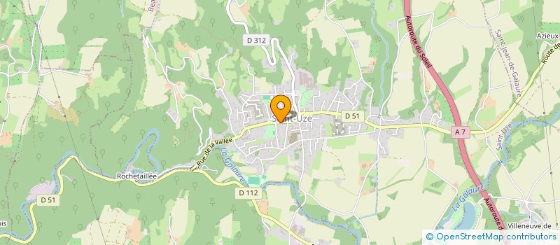 localisation de l'entreprise MONSIEUR PASCAL DUMOUCHEL  SAINT-UZE