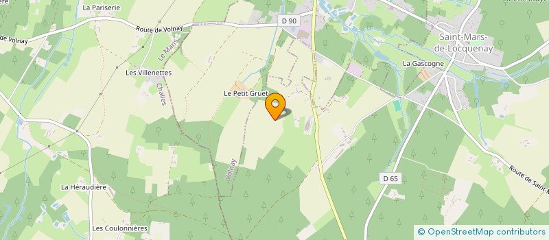 localisation de l'entreprise MONSIEUR PASCAL DUPAS  BOULOIRE