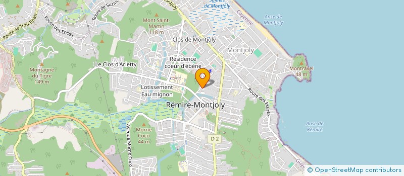 localisation de l'entreprise MONSIEUR PASCAL DUPLESSIS  REMIRE-MONTJOLY