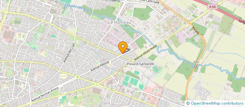 localisation de l'entreprise MONSIEUR PASCAL DUPUIS à PAU