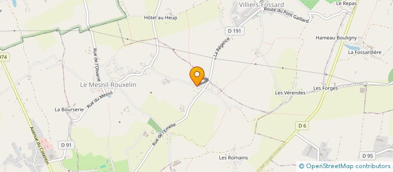 localisation de l'entreprise MONSIEUR PASCAL DURAND  LE MESNIL-ROUXELIN