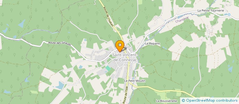 localisation de l'entreprise MONSIEUR PASCAL DURAND  SAINT-VINCENT-DE-CONNEZAC