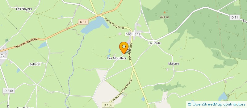 localisation de l'entreprise MONSIEUR PASCAL DURET  GIPCY