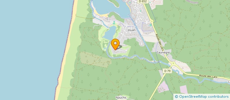 localisation de l'entreprise MONSIEUR PASCAL DUSSARRAT  SOUSTONS