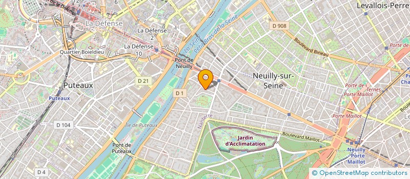 localisation de l'entreprise MONSIEUR PASCAL DUTHUIT à NEUILLY SUR SEINE