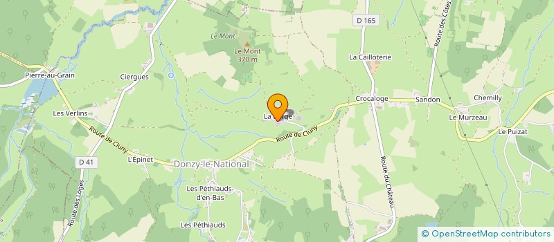 localisation de l'entreprise MONSIEUR PASCAL DUTREMBLE  LA VINEUSE SUR FREGANDE