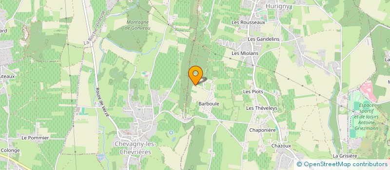 localisation de l'entreprise MONSIEUR PASCAL DUTRONC  HURIGNY