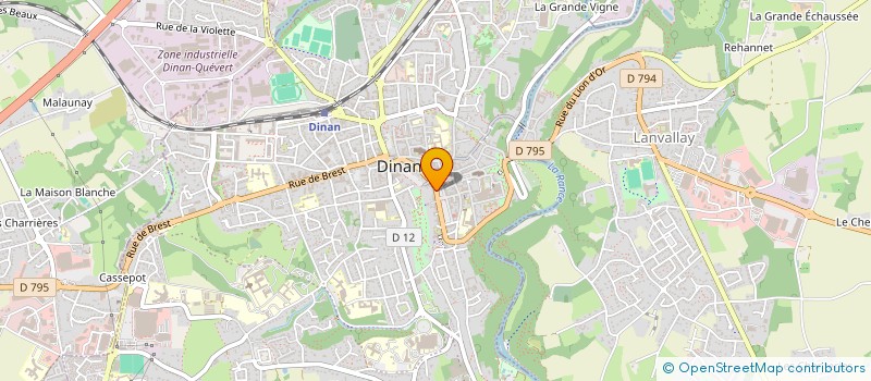 localisation de l'entreprise MONSIEUR PASCAL EDMOND à DINAN