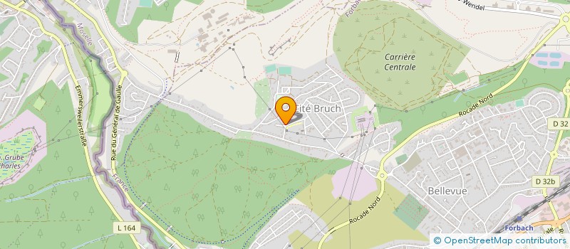 localisation de l'entreprise MONSIEUR PASCAL EDMOND SCHMITT  FORBACH