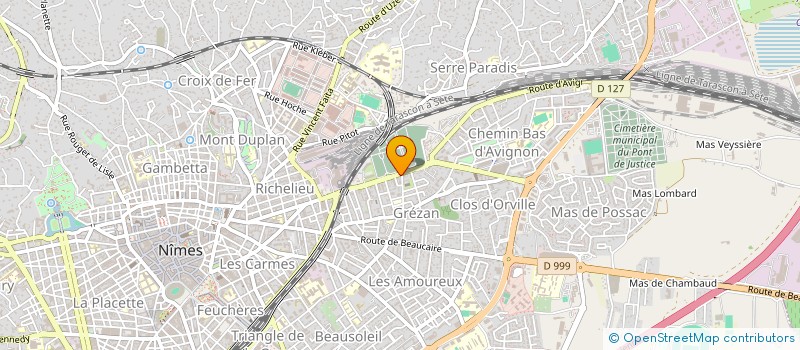 localisation de l'entreprise MONSIEUR PASCAL EGLIN  NIMES