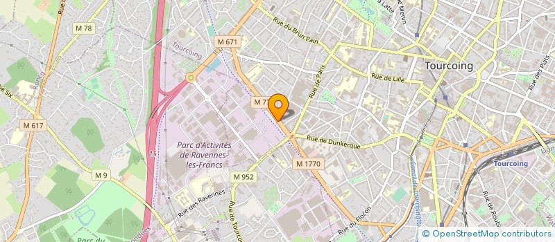 localisation de l'entreprise MONSIEUR PASCAL ELGUIZ  TOURCOING