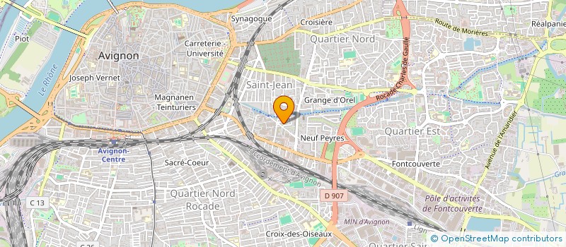 localisation de l'entreprise MONSIEUR PASCAL ELI GILBERT ESSON  AVIGNON