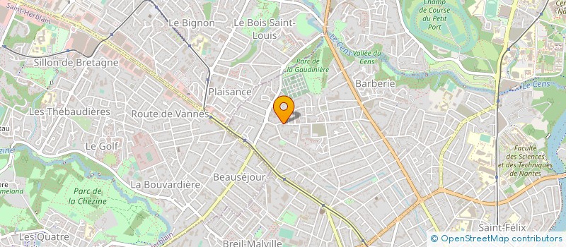 localisation de l'entreprise MONSIEUR PASCAL ELOUARD à NANTES