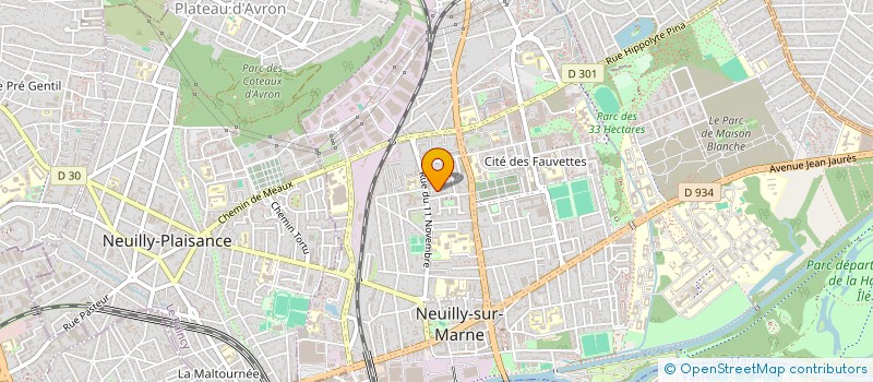 localisation de l'entreprise MONSIEUR PASCAL ELUSUE à NEUILLY-SUR-MARNE