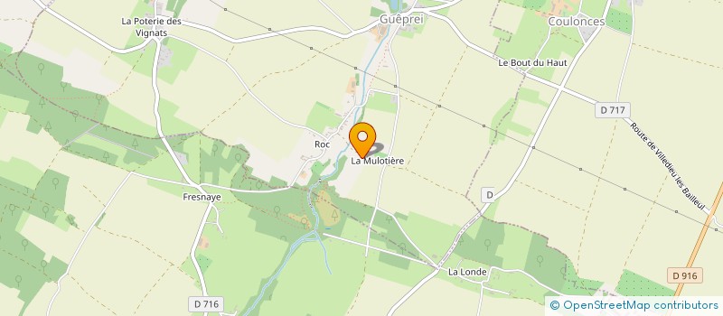 localisation de l'entreprise MONSIEUR PASCAL EPINETTE à GUEPREI