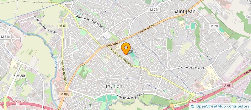 localisation de l'entreprise MONSIEUR PASCAL ESTEVE  SAINT-LOUP-CAMMAS