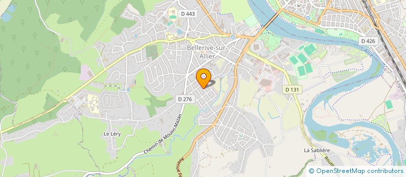 localisation de l'entreprise MONSIEUR PASCAL EYZAT  BELLERIVE-SUR-ALLIER