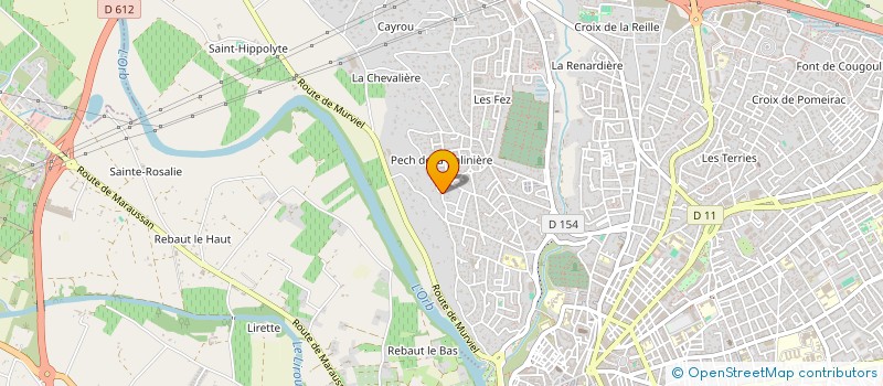 localisation de l'entreprise MONSIEUR PASCAL FABRES à BEZIERS