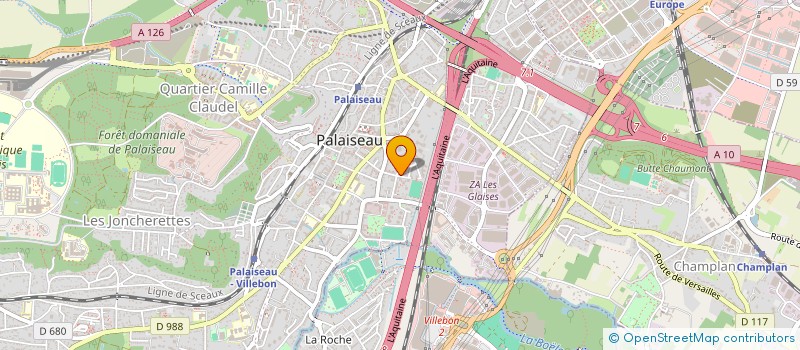 localisation de l'entreprise MONSIEUR PASCAL FACKEURE à PALAISEAU