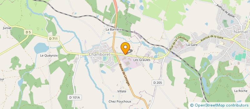 localisation de l'entreprise MONSIEUR PASCAL FAENZE  CHAMBORET