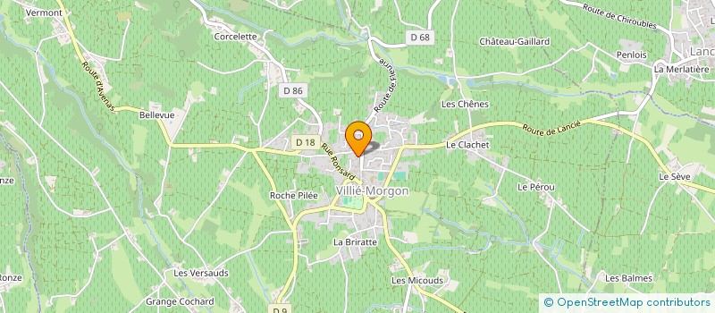 localisation de l'entreprise MONSIEUR PASCAL FAFOURNOUX à VILLIE-MORGON
