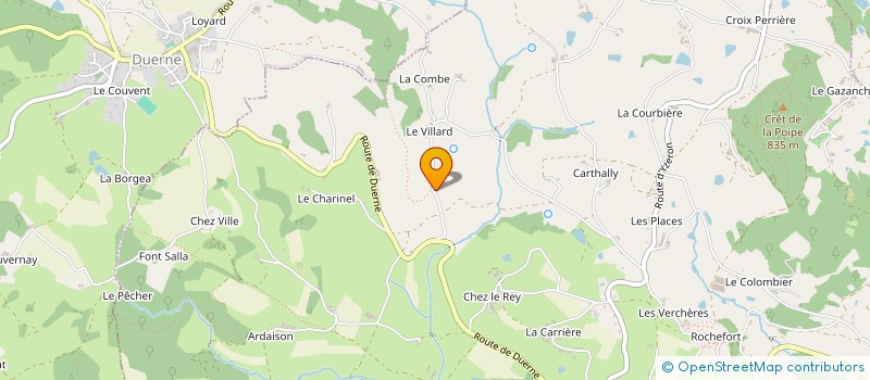 localisation de l'entreprise MONSIEUR PASCAL FAHY  SAINT-MARTIN-EN-HAUT