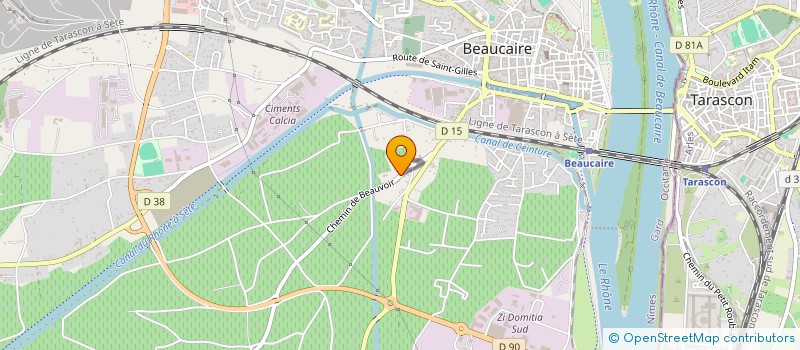 localisation de l'entreprise MONSIEUR PASCAL FAILLY à BEAUCAIRE