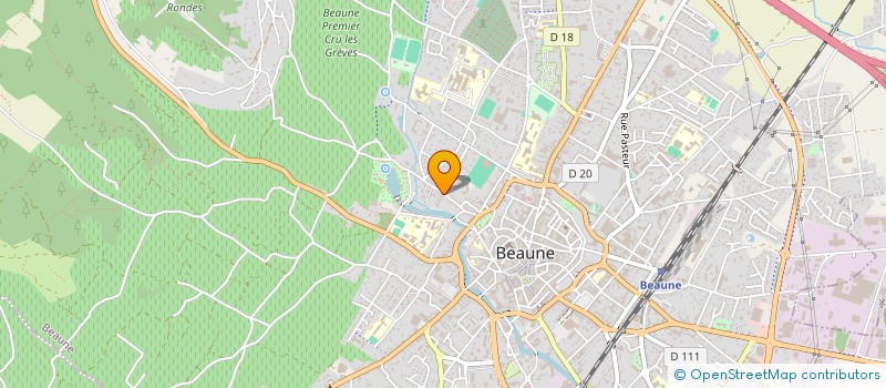 localisation de l'entreprise MONSIEUR PASCAL FAIVRE à BEAUNE