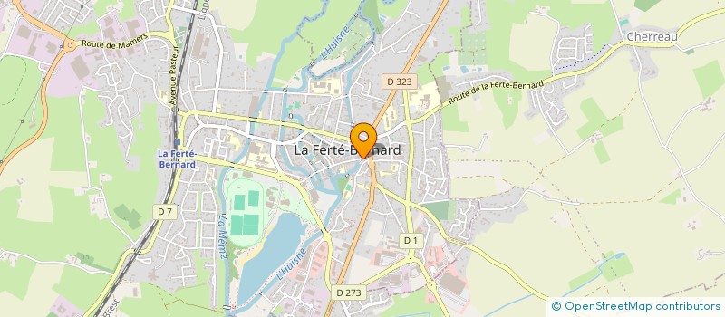 localisation de l'entreprise MONSIEUR PASCAL FAIVRE-DUPAIGRE à LA FERTE-BERNARD