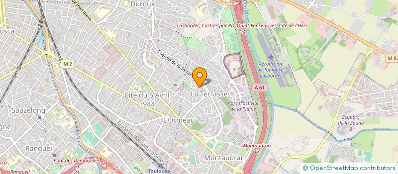 localisation de l'entreprise MONSIEUR PASCAL FALIPOU à TOULOUSE