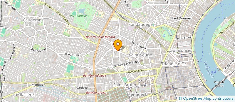 localisation de l'entreprise MONSIEUR PASCAL FARGUE  BORDEAUX