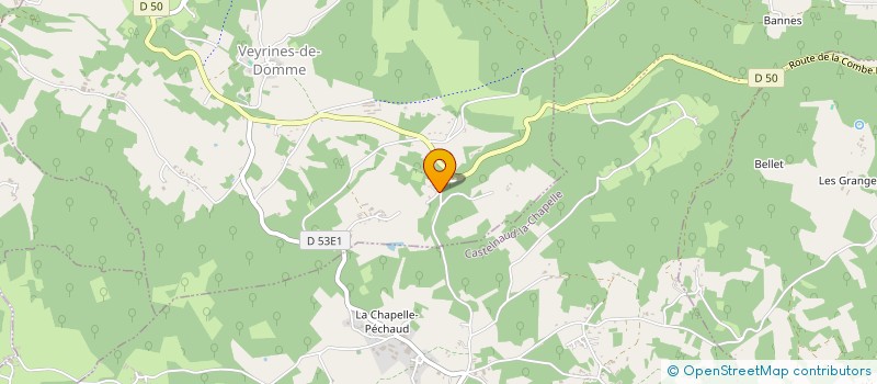 localisation de l'entreprise MONSIEUR PASCAL FARINA  VEYRINES-DE-DOMME