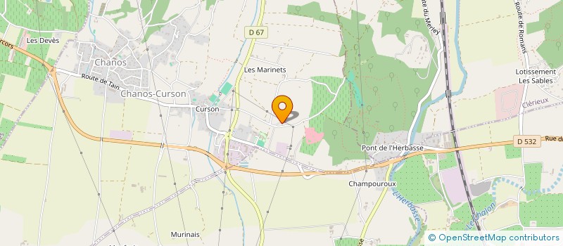 localisation de l'entreprise MONSIEUR PASCAL FARLIN  CHANOS-CURSON