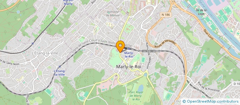 localisation de l'entreprise MONSIEUR PASCAL FATTA  MARLY-LE-ROI