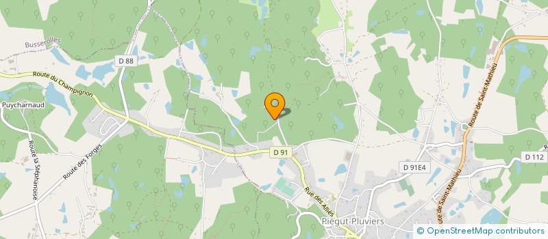 localisation de l'entreprise MONSIEUR PASCAL FAURE  SAINT-BARTHELEMY-DE-BUSSIERE