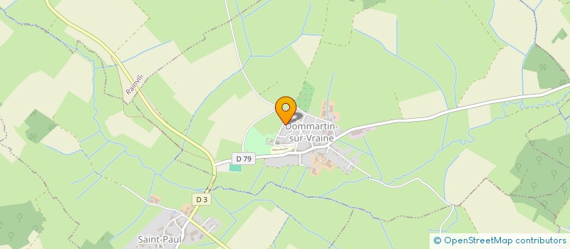 localisation de l'entreprise MONSIEUR PASCAL FAVEY  DOMMARTIN-SUR-VRAINE