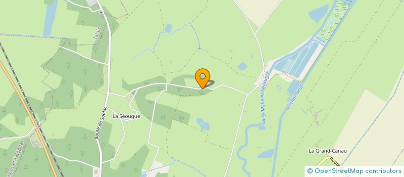 localisation de l'entreprise MONSIEUR PASCAL FAYE  SAINT-VIVIEN-DE-MEDOC