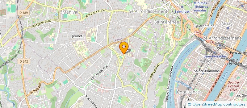 localisation de l'entreprise MONSIEUR PASCAL FAYOLLE à SAINTE-FOY-LES-LYON