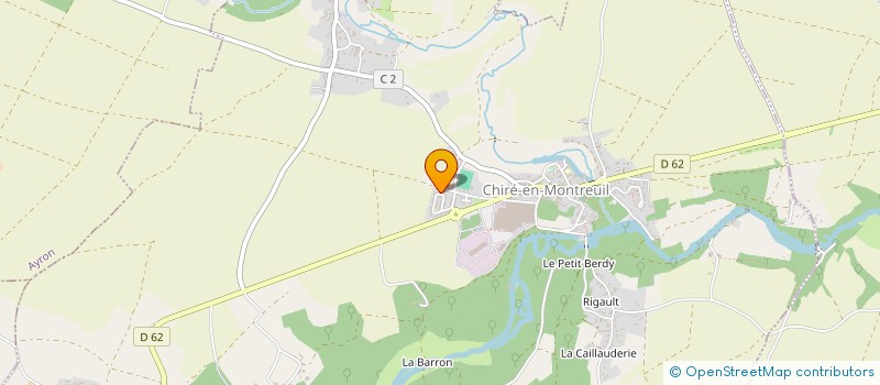 localisation de l'entreprise MONSIEUR PASCAL FEGER  CHIRE-EN-MONTREUIL