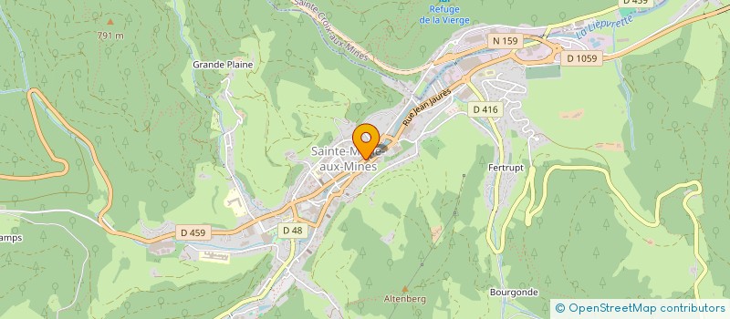 localisation de l'entreprise MONSIEUR PASCAL FEIL  SAINTE-MARIE-AUX-MINES