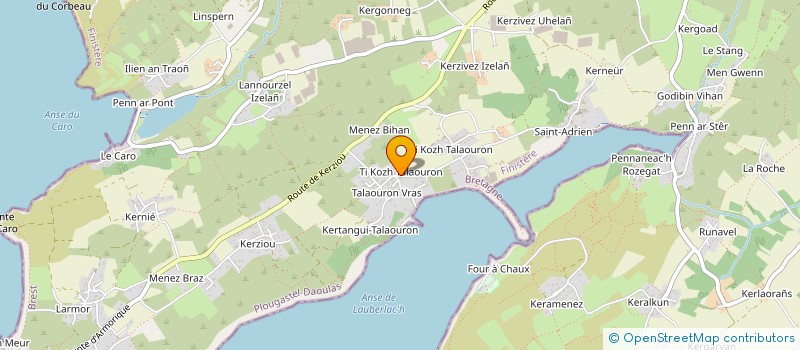 localisation de l'entreprise MONSIEUR PASCAL FEILLANT à PLOUGASTEL-DAOULAS