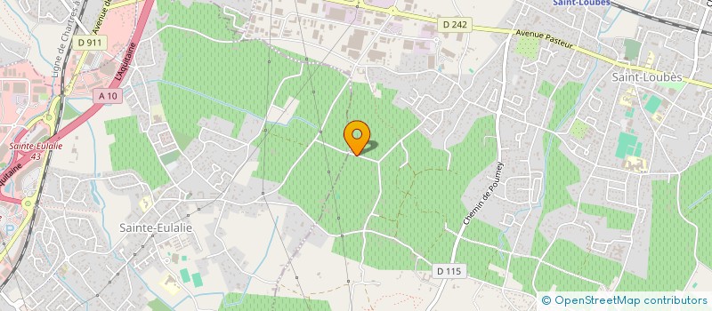 localisation de l'entreprise MONSIEUR PASCAL FENOLL  SAINT-LOUBES
