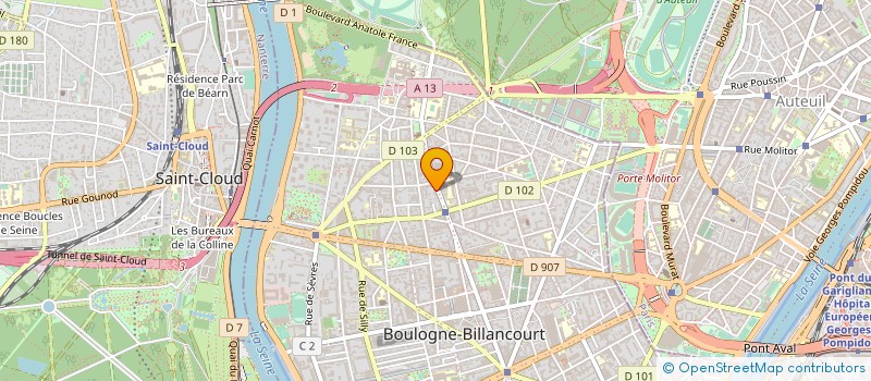 localisation de l'entreprise MONSIEUR PASCAL FERANDJI à BOULOGNE-BILLANCOURT