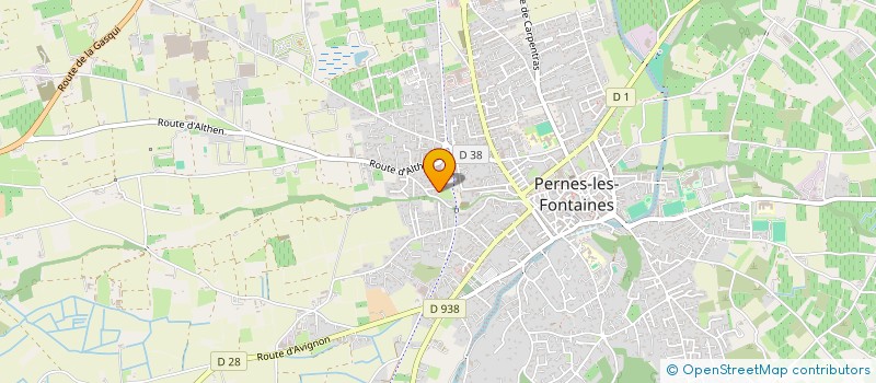 localisation de l'entreprise MONSIEUR PASCAL FERGERE  PERNES-LES-FONTAINES