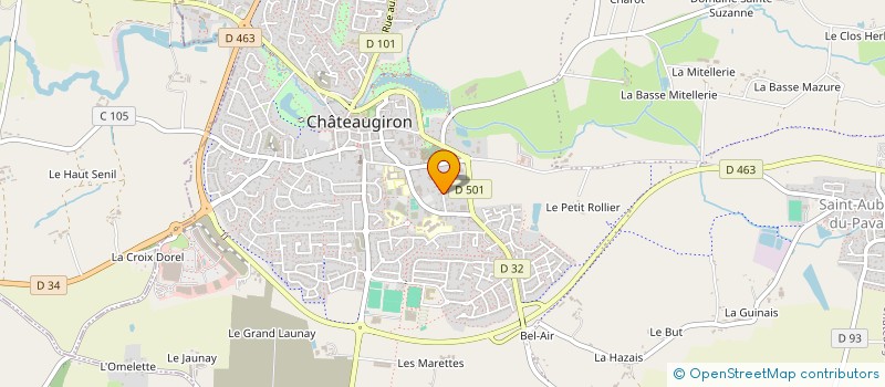 localisation de l'entreprise MONSIEUR PASCAL FERIAULT à NOUVOITOU